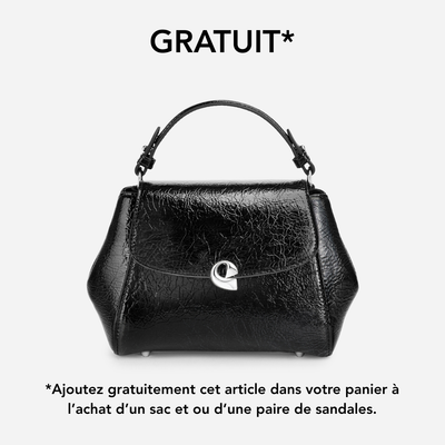 Sac Aura précieuse naplack noir