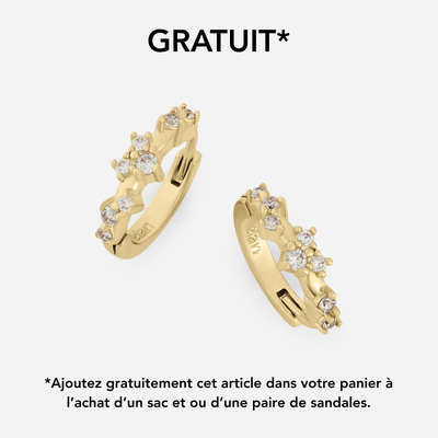 Paire de boucles Trésor