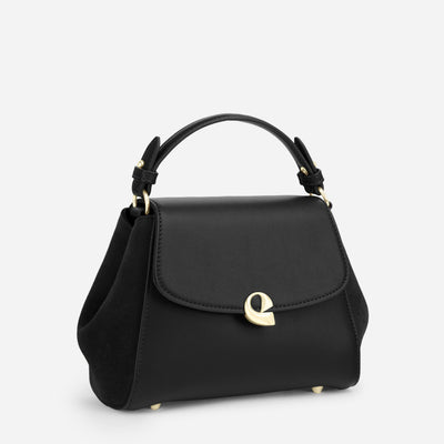 Sac Aura Précieuse - Suede noir