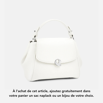 Sac Aura précieuse - blanc neige