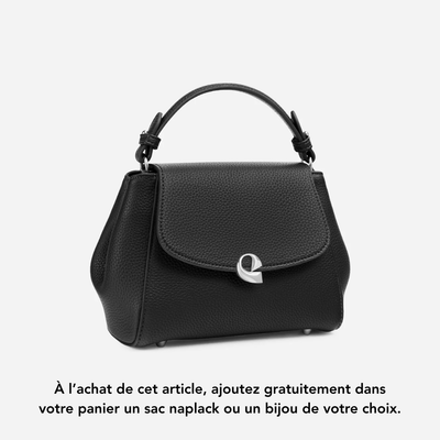 Sac Aura précieuse - noir argenté