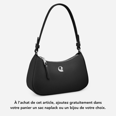 Sac Lune - noir argenté