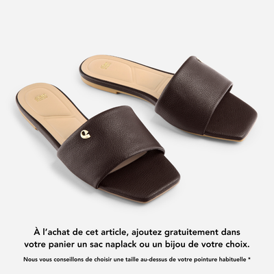 Sandale Dune - Chocolat