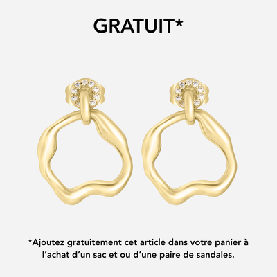 Paire de boucles Duo