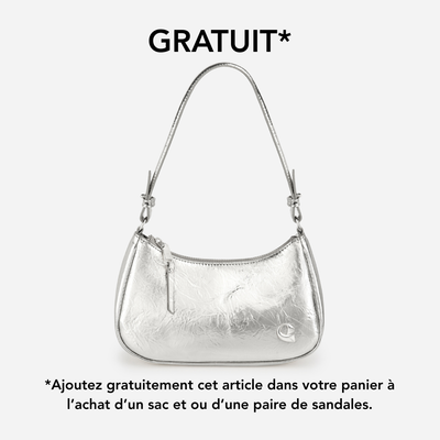 Sac Lune naplack argenté