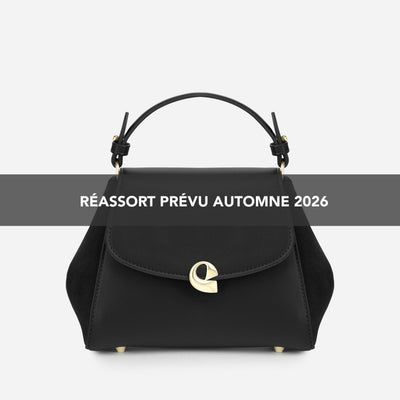Sac Aura Précieuse - Suede noir