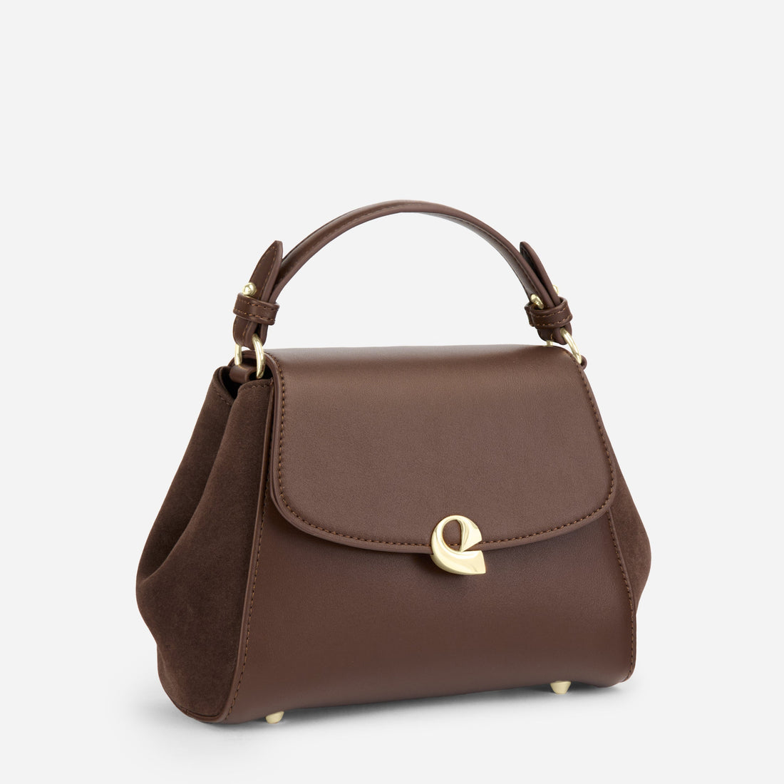 Sac Aura Précieuse - Suede Chocolat