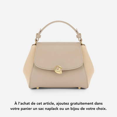 Sac Aura Précieuse - Suede Sable