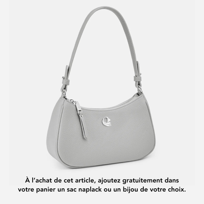 Sac Lune - gris perle
